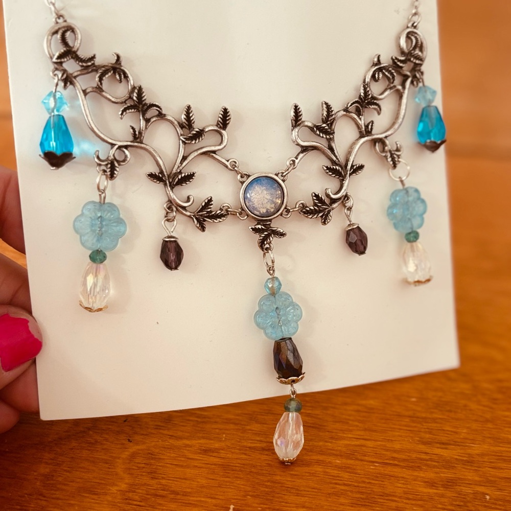 Whimsigoth Fairy Necklace by SunRaeDoLL